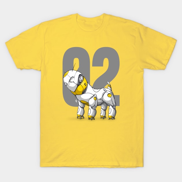 Robot Dog T-Shirt by doser